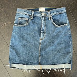 Aritzia Wilfred Free Denim Skirt